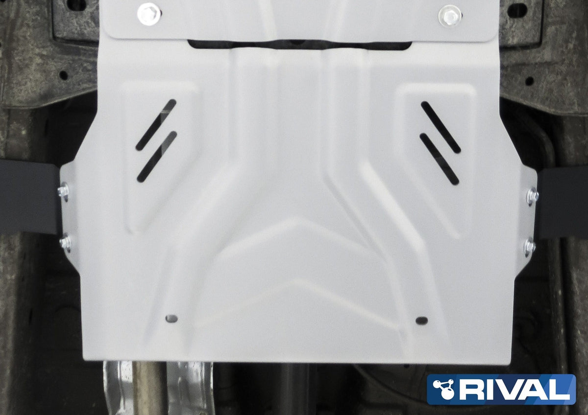 Blindage boîte de transfert Fiat Fullback 2016 en aluminium 4 mm – RIVAL 4X4 - Mitsubishi L200 2015-2019