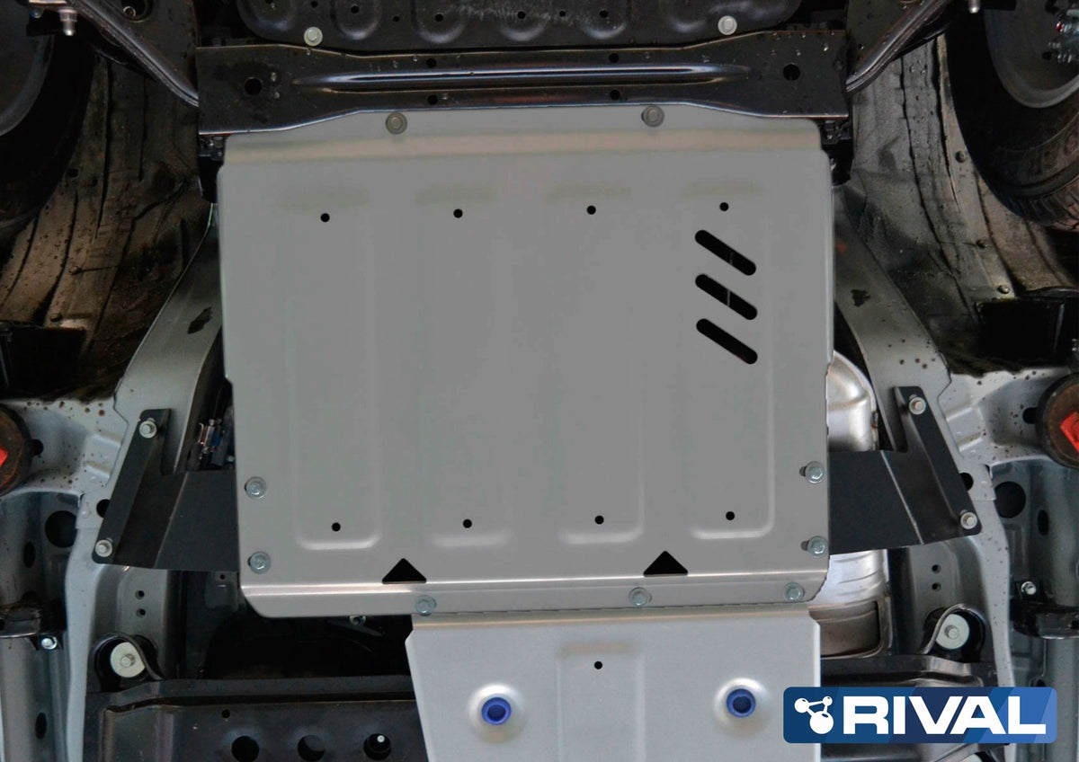 Blindage boîte de transfert Mitsubishi Pajero 3/4 2000+ en aluminium 4 mm – RIVAL 4X4 - Mitsubishi Pajero 1996-2007