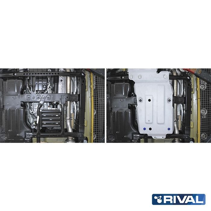 Blindage boîte de vitesses et boîte de transfert Jeep JL en aluminium 6 mm – RIVAL 4X4 - Jeep JL