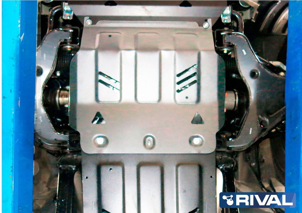 Blindage moteur Mitsubishi L200 2015+ en aluminium 6 mm – RIVAL 4X4 - Mitsubishi L200 2015-2019