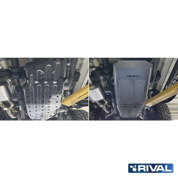 Blindage réservoir Ford Ranger Raptor 2022+ en aluminium 4 mm – RIVAL 4X4 - Ford Ranger/Raptor 2023+