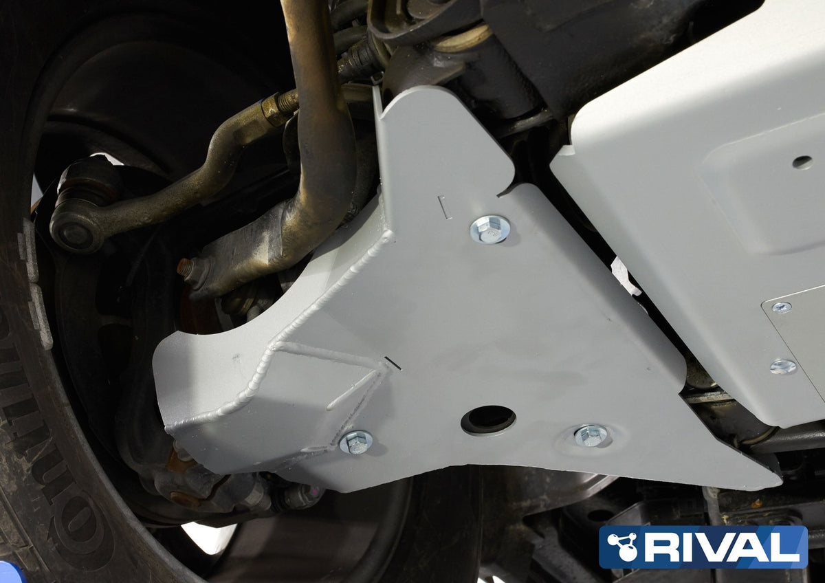 Blindage triangles Nissan Navara NP300/Classe X en aluminium 6 mm – RIVAL 4X4 - Mercedes Class X