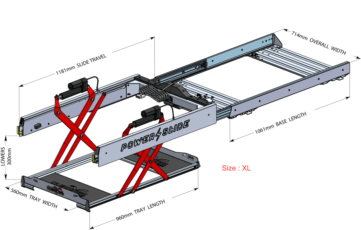 Plateau Coulissant/Basculant (Drop-slide) Electrique - ClearView | N°1 Mondial - BYD Shark 2024+
