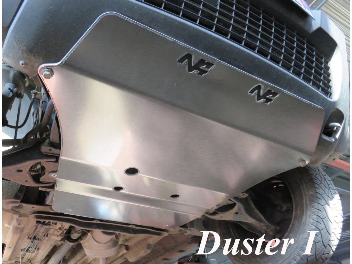 Ski protection avant aluminium 8mm Dacia Duster 2009-2023 N4-Offroad - Dacia Duster 2010-2023