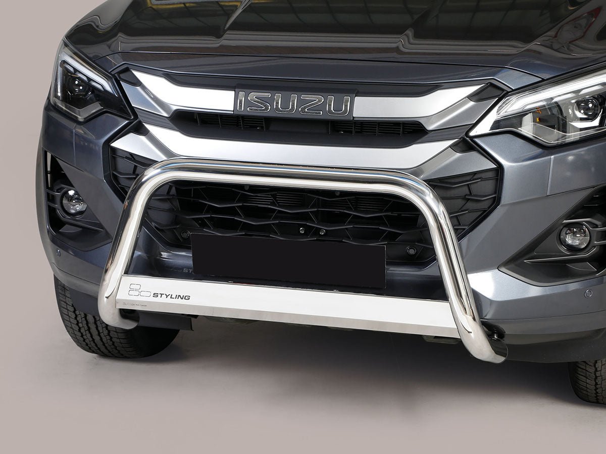 Pare-buffle Isuzu D-Max 2024-2025 - Ø63 mm inox poli Xperts 4x4