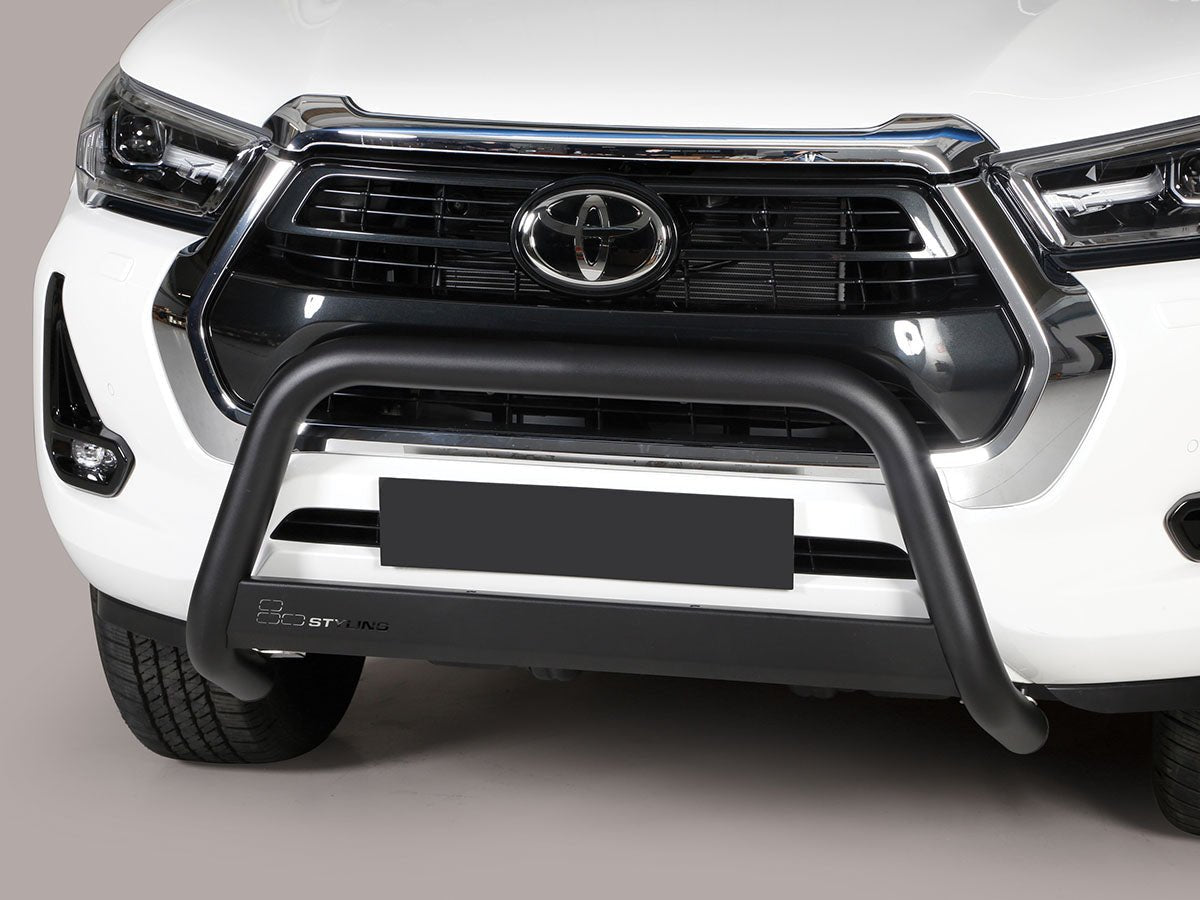 Pare-buffle Toyota Hilux 2021-2025 - Ø63 mm noir Xperts 4x4