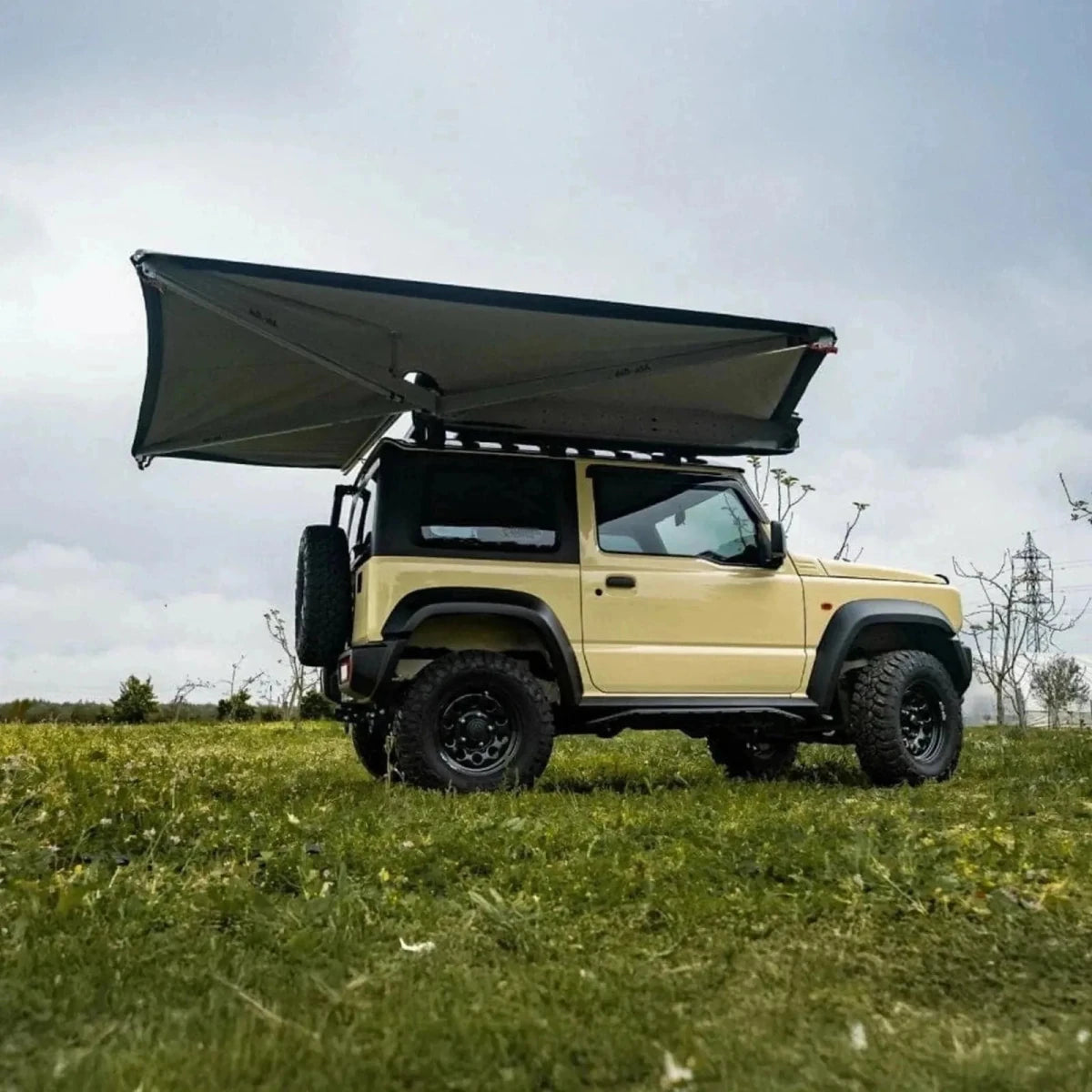 270° Self-supporting awning Alu-Cab 2m - Robust & Lightweight