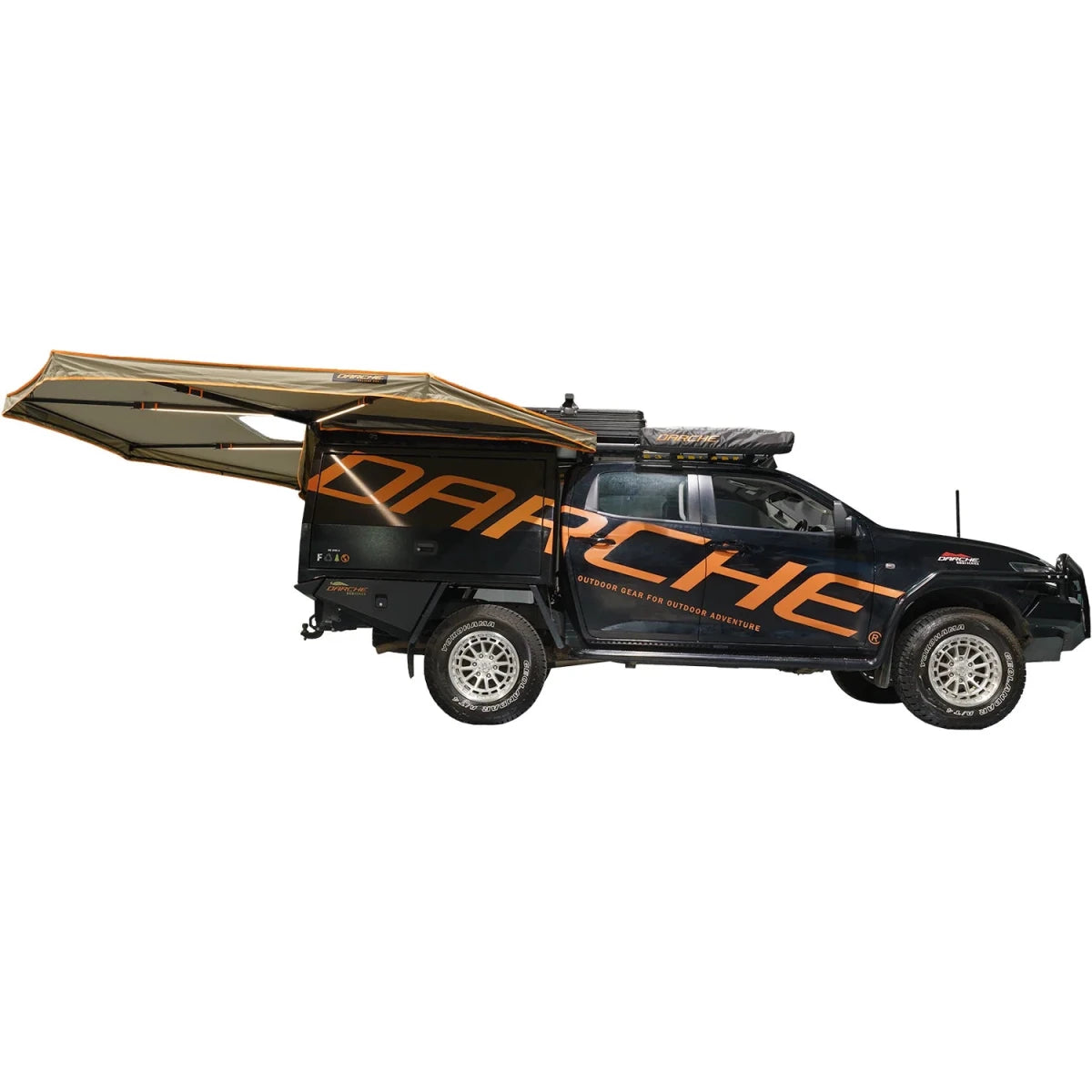 Auvent 360° Autoportant avec Accès Tente de Toit - DARCHE Xperts 4x4
