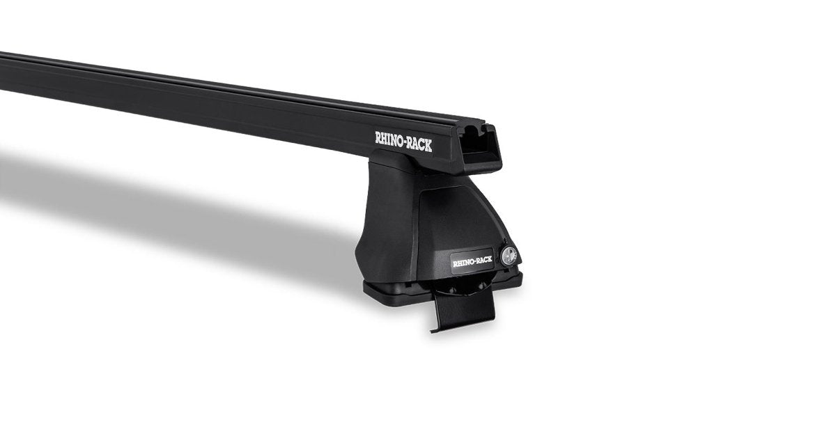 Kit 2 barres de toit Heavy Duty noire 1375mm série 2500 Nissan Navara D40 2005-2015 - RHINO-RACK - Nissan Navara D40