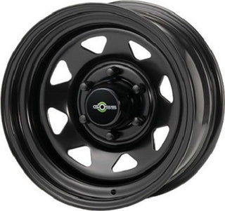 Jante Acier GOSS TRIANGULAR - 15 pouces - Black sur Xperts4x4 Accessoires 4x4 Off-Road