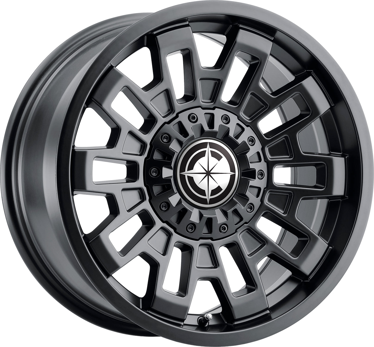 Jante MAYHEM 8113 CORTEX MATTE BLACK 9x17 5x127 ET-12 CB71.6 sur Xperts4x4 Accessoires 4x4 Off-Road