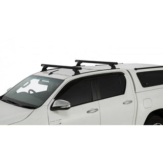 Kit 2x Barres de toit HD RHINORACK Toyota Hilux 2016+ Revo Double Cab sur Xperts4x4 Accessoires 4x4 Off-Road