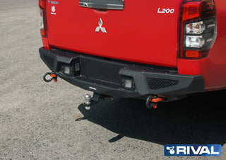 Pare-choc Arrière Aluminium Rival4x4 Mitsubishi L200 2019+ sur Xperts4x4 Accessoires 4x4 Off-Road
