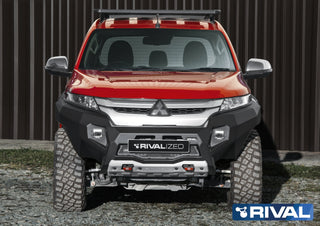 Pare-choc Avant Aluminium Mitsubishi L200 2019-2023 RIVAL sur Xperts4x4 Accessoires 4x4 Off-Road