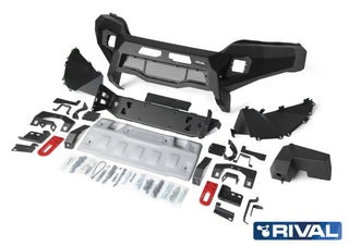 Pare-choc Avant Aluminium Mitsubishi L200 2019-2023 RIVAL sur Xperts4x4 Accessoires 4x4 Off-Road