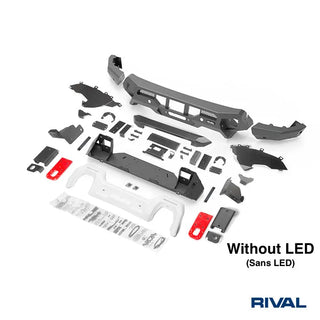 Pare-choc Avant Rival 4x4 Ford Raptor 2023+ Aluminium Noir sur Xperts4x4 Accessoires 4x4 Off-Road
