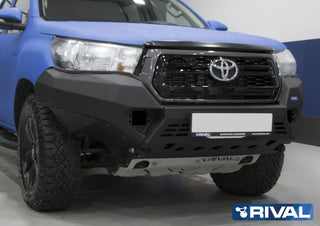 Pare-choc Avant Rival Aluminium - Toyota Hilux Invincible 2018-20 sur Xperts4x4 Accessoires 4x4 Off-Road