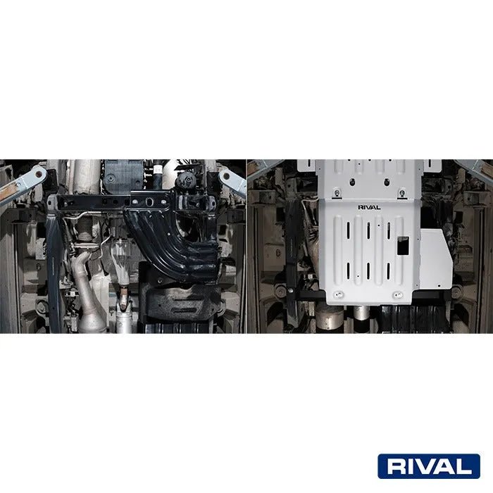Blindage inférieur Boite de Transfert RIVAL4X4 - Dodge RAM 1500 DIESEL - Aluminium 6mm - Dodge RAM 1500