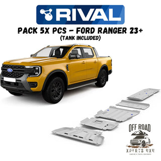 Pack Protections Inferieures Ford Ranger 2023+ RIVAL 4x4 sur Xperts4x4 Accessoires 4x4 Off-Road