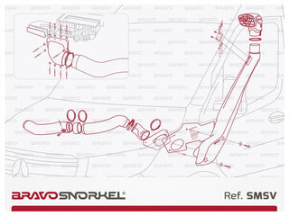 Snorkel Bravo 4x4 - Mercedes Sprinter 2018+ sur Xperts4x4 Accessoires 4x4 Off-Road