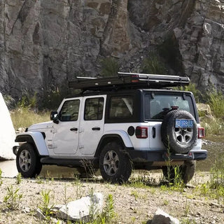 Tente de Toit WildLand Bush Cruiser 120 Coque Aluminium sur Xperts4x4 Accessoires 4x4 Off-Road