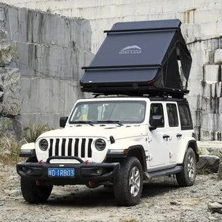 Tente de Toit WildLand Bush Cruiser 120 Coque Aluminium sur Xperts4x4 Accessoires 4x4 Off-Road