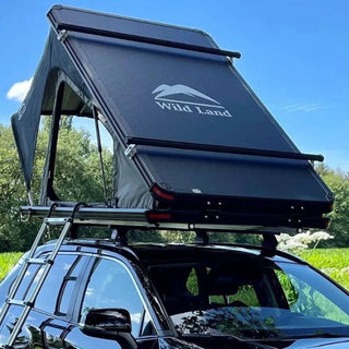 Tente de Toit WildLand Bush Cruiser 120 Coque Aluminium sur Xperts4x4 Accessoires 4x4 Off-Road