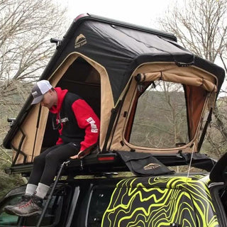 Tente de Toit WildLand Bush Cruiser 140 V2 3 Places sur Xperts4x4 Accessoires 4x4 Off-Road