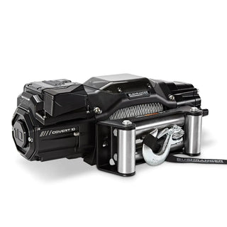 Treuil COVERT 10 Bushranger 12V 4536 KG Acier sur Xperts4x4 Accessoires 4x4 Off-Road