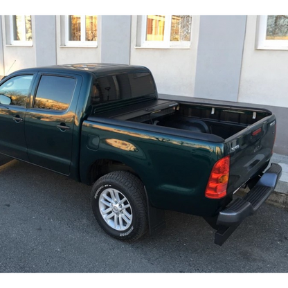 MTR Toyota Hilux 2005–2015 Doppelkabinen-Laderaumabdeckung | Schwarzer Berggipfel