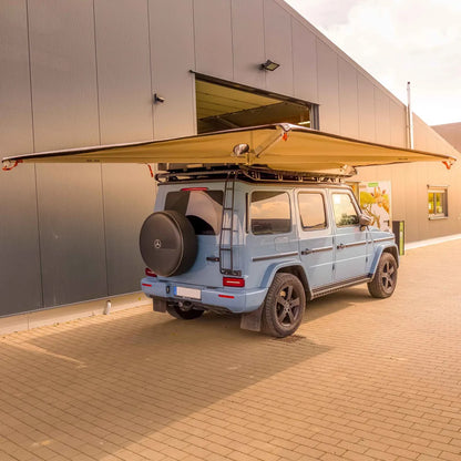 Auvent 270° Alu-Cab - 2,6m | Autoportant & Résistant sur Xperts4x4 Accessoires 4x4 Off-Road