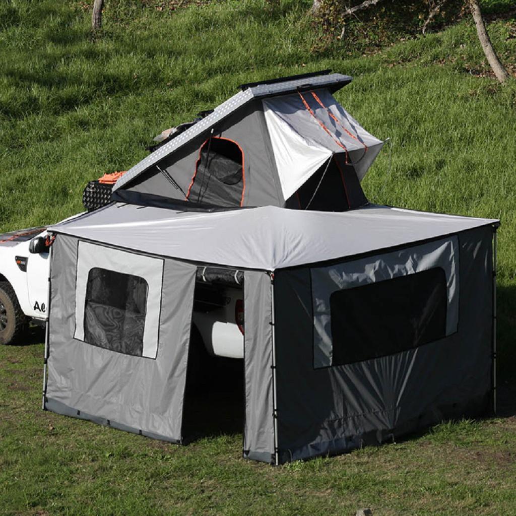 Markisenzelt gießen Markise Alu-Cab 270° Shadow 2,5 m – Komplettset – Xperts 4x4