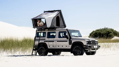 Tente de Toit Alu-Cab "RT-2S" - 2 Personnes | Coque Alu Compacte sur Xperts4x4 Accessoires 4x4 Off-Road