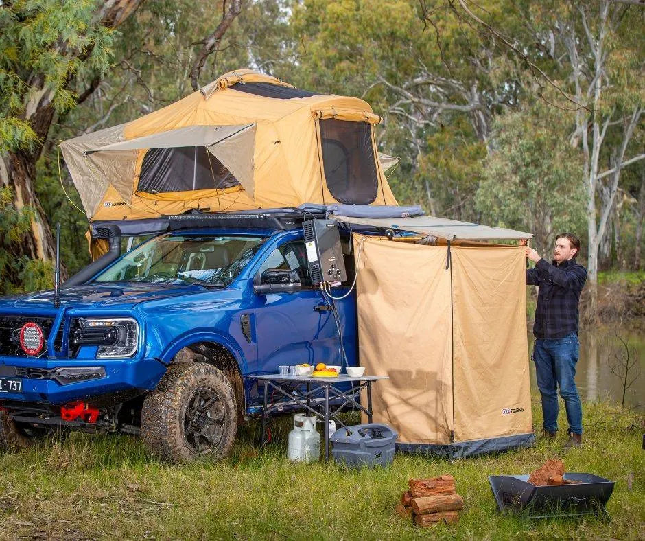 Espace Douche ARB Touring | Avec Tapis de sol sur Xperts4x4 Accessoires 4x4 Off-Road