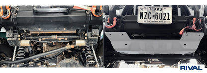 Blindage barre de direction Jeep JK/JL en aluminium 6 mm – RIVAL 4X4 - Jeep JK