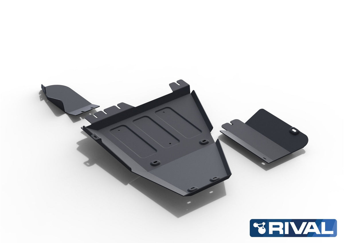 Blindage boîte de transfert, AdBlue et sonde lambda Toyota Hilux Revo en acier 3 mm – RIVAL 4X4 - Toyota Hilux 2016+