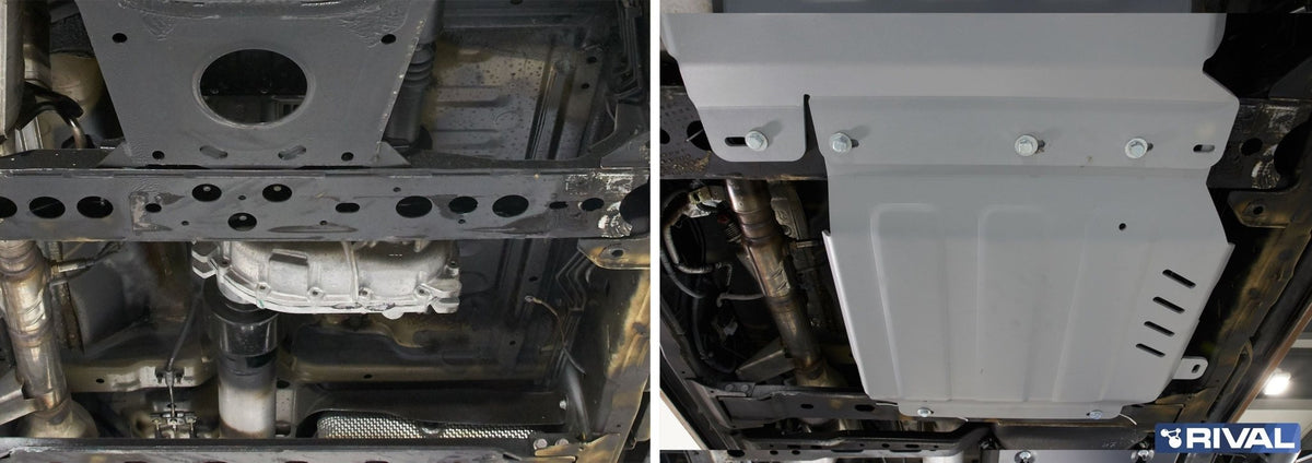 Blindage boîte de transfert Nissan Navara 2015–2021 en aluminium 4 mm – RIVAL 4X4 - Nissan Navara D23