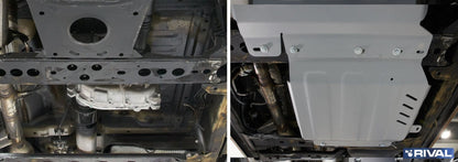 Blindage boîte de transfert Nissan Navara 2015–2021 en aluminium 4 mm – RIVAL 4X4 - Nissan Navara D23