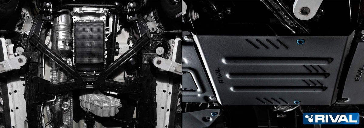 Blindage boîte de vitesses Ford Ranger 2023+ en acier 3 mm – RIVAL 4X4 - Ford Ranger/Raptor 2023+
