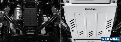 Blindage boîte de vitesses Ford Ranger 2023+ en aluminium 4 mm – RIVAL 4X4 - Ford Ranger/Raptor 2023+