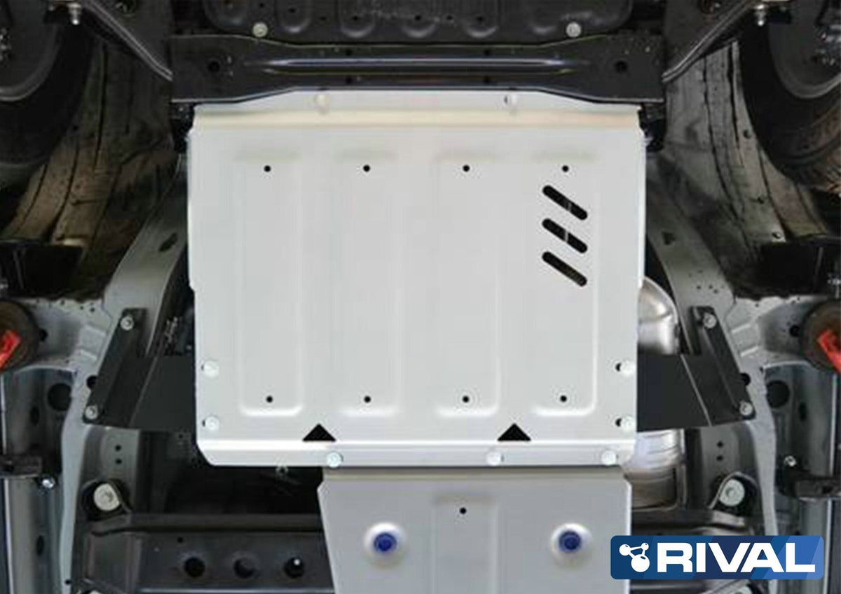 Blindage boîte de vitesses Mitsubishi Pajero 3/4 2000+ en aluminium 4 mm – RIVAL 4X4 - Mitsubishi Pajero 1996-2007