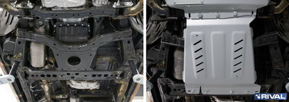Blindage boîte de vitesses Nissan Navara 2015–2021 en aluminium 4 mm – RIVAL 4X4 - Nissan Navara D23