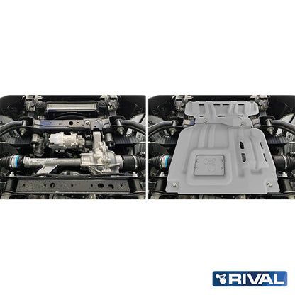 Blindage moteur Ford Ranger 2022+ en aluminium 4 mm – RIVAL 4X4 - Ford Ranger/Raptor 2023+