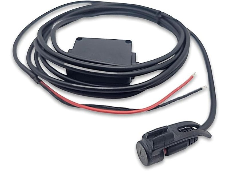 Câble d’alimentation GARMIN 3,5 m enroulé avec boîtier et connecteur