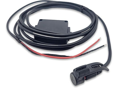 Câble d’alimentation GARMIN 3,5 m enroulé avec boîtier et connecteur