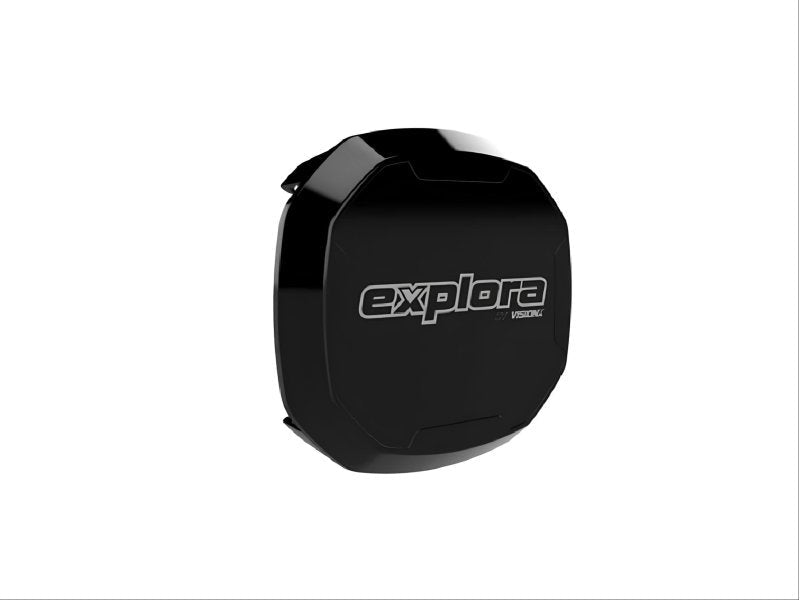 Cache de protection pour phare LED Explora 9'' 40 Leds noir - VISION X - BYD Shark 2024+