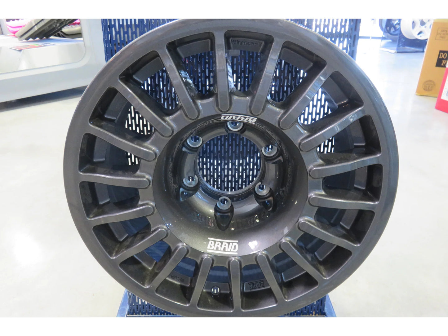 Jante Alu BRAID Winrace Anthracite 7x16 6x139.7 ET20