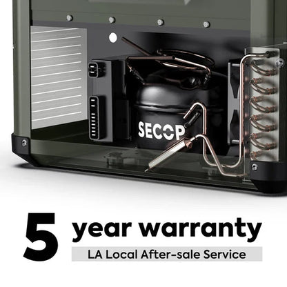 Refrigerateur/Congelateur ICECO 75L Double Compartiments - Noir
