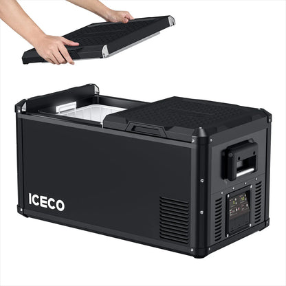Refrigerateur/Congelateur ICECO 75L Double Compartiments - Noir