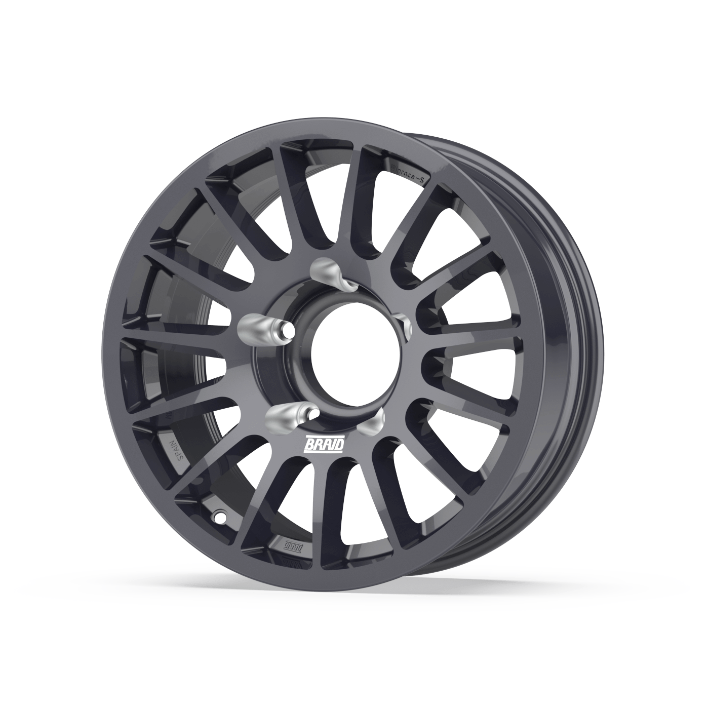 Jante Alu BRAID Winrace Noire 8x18 6x139.7 ET20